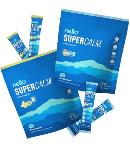Amazon.com: Nello Supercalm Drink Mix - Raspberry Lemonade and